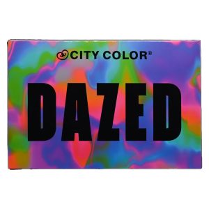 CITY COLOR dazed pressed glitter palette