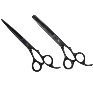 WMARK SET PROFESSIONAL SCISSORS BLACK